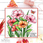 Simon Says Stamp! Simon Says Clear Stamps POPPY FIELD sss202607c | color-code:ALT5