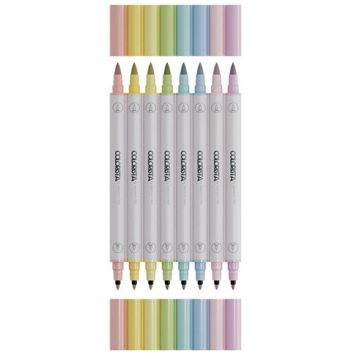 Simon Says Stamp! Crafter's Companion Colorista SOFT TINTS Art Markers sncol-artm-sof8