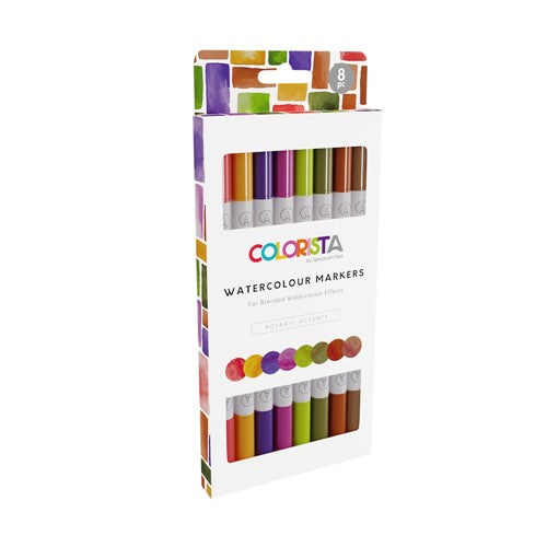 Simon Says Stamp! Crafter's Companion Colorista BOTANIC ACCENTS Watercolour Markers sncol-watm-bot8