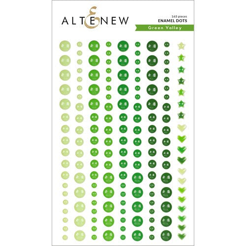 Simon Says Stamp! Altenew GREEN VALLEY Enamel Dots ALT7350