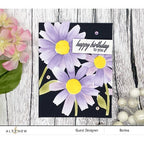 Simon Says Stamp! Altenew DAISIES Simple Coloring Stencils ALT7343