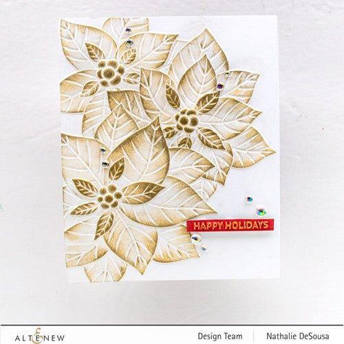 Simon Says Stamp! Altenew HAPPY HOLIDAYS 3D Embossing Folder ALT7337