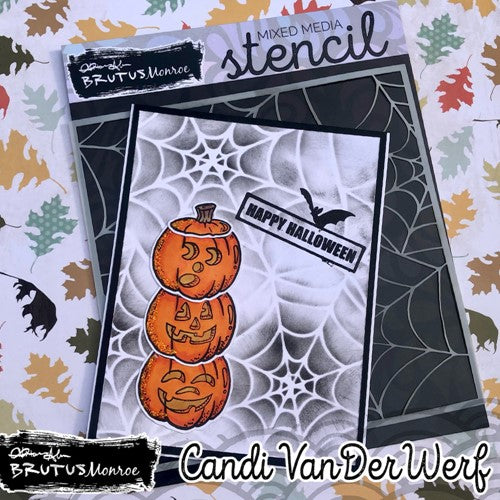 Simon Says Stamp! Brutus Monroe HAPPY HAUNTING Clear Stamps bru8569