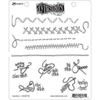 Simon Says Stamp! Dyan Reaveley SAMPLER Cling Stamp Set Dylusions DYR81715