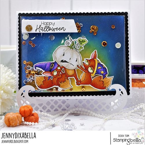 Simon Says Stamp! Stamping Bella FOXY IS STUCK Cling Stamp eb1177