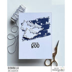 Simon Says Stamp! Stamping Bella SCAREDY OWL Cling Stamps eb1182