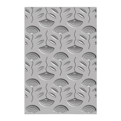 Simon Says Stamp! Sizzix Textured Impressions QUIRKY FLORALS 3D Embossing Folder 666040