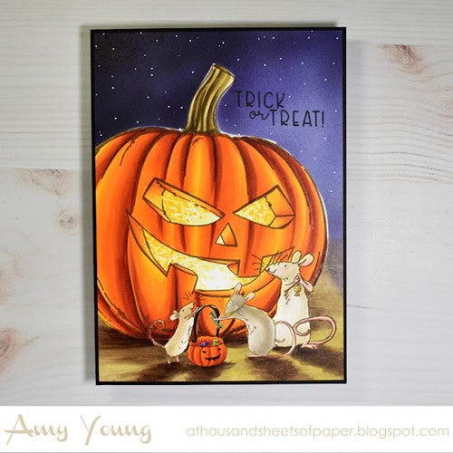 Simon Says Stamp! Colorado Craft Company Big and Bold SCARY PUMPKIN Dies BB705-D