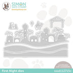 Simon Says Stamp! Simon Says Stamp FIRST NIGHT Wafer Dies sssd112715c