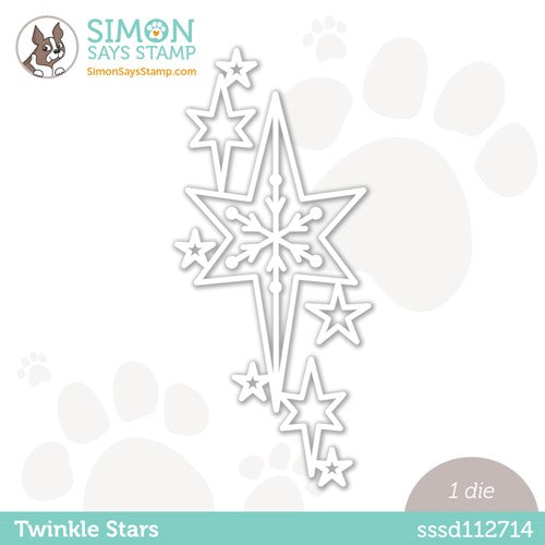 Simon Says Stamp! Simon Says Stamp TWINKLE STARS Wafer Die sssd112714