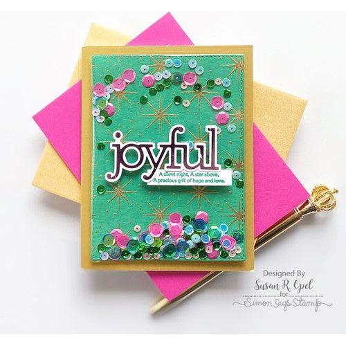 Simon Says Stamp! Simon Says Clear Stamps ALL YE FAITHFUL sss302608c