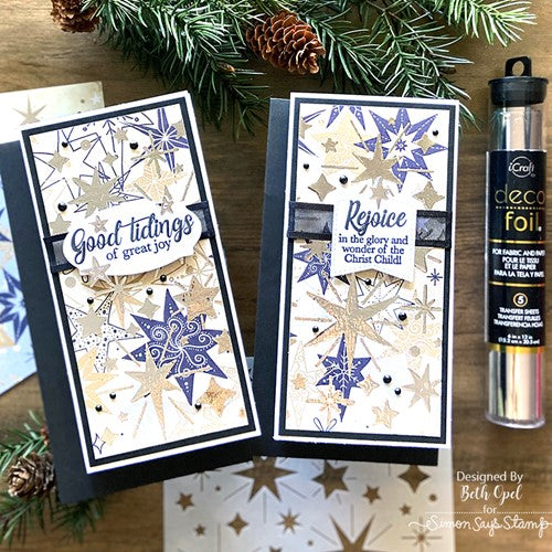 Simon Says Stamp! Simon Says Stamp Stencil HOLY STARS ssst221647 | color-code:ALT2