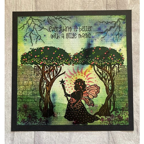 Simon Says Stamp! Fairy Hugs MAGICAL ARCHWAY Clear Stamps FHS-487