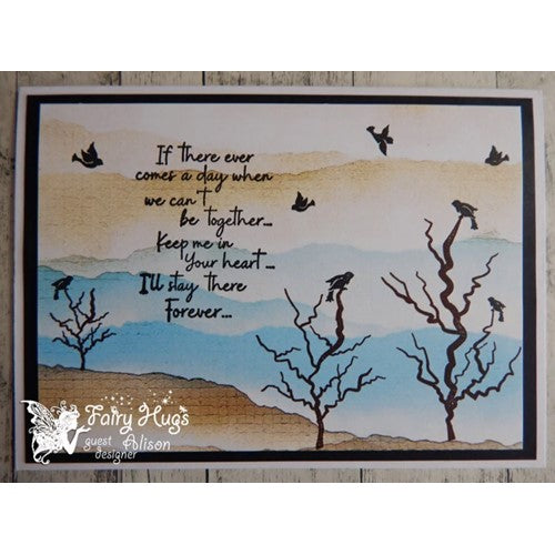 Simon Says Stamp! Fairy Hugs WIZARD LIGHTNING Clear Stamps FHS-499