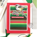 Simon Says Stamp! Hero Arts Fancy Cuts Die SENTIMENT STRIP DF087