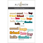 Simon Says Stamp! Altenew VERSATILE GREETINGS Dies ALT7394