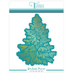 Simon Says Stamp! Trinity Stamps FOILED PINE Cut And Foil Die Set tmd-168