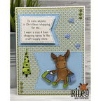 Simon Says Stamp! Riley And Company Funny Bones SIZE 4 HOUR SHOPPING SPREE Cling Stamp RWD-1074