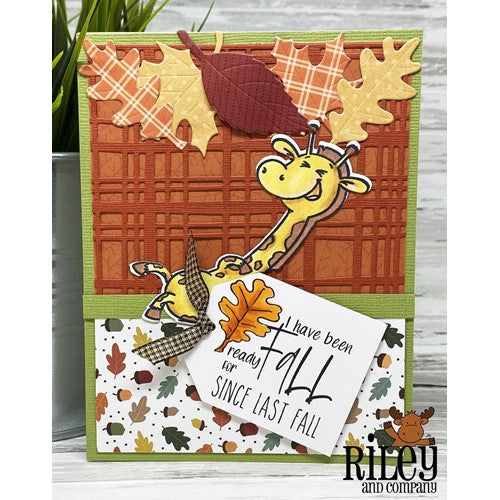 Simon Says Stamp! Riley And Company Funny Bones SINCE LAST FALL Cling Stamp RWD-1087