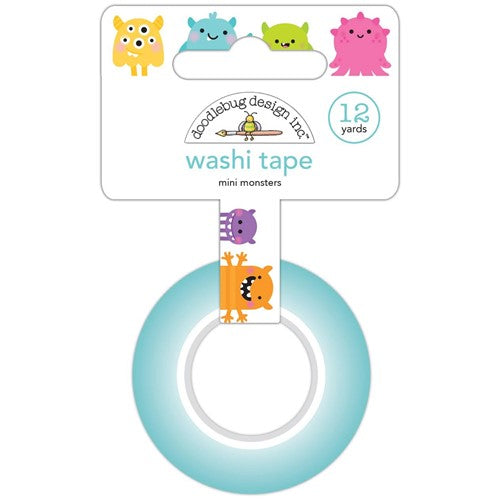 Simon Says Stamp! Doodlebug MINI MONSTERS Washi Tape 7844