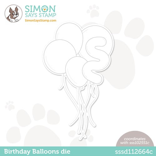 Birthday Balloon Stamps