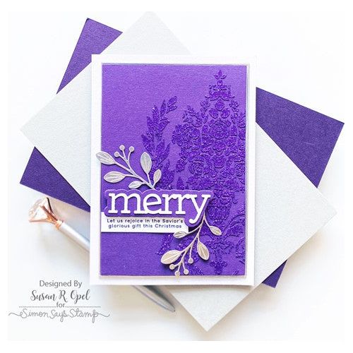 Simon Says Stamp! Simon Says Stamp Sentiment Strips CHRISTMAS WISHES sssg131125