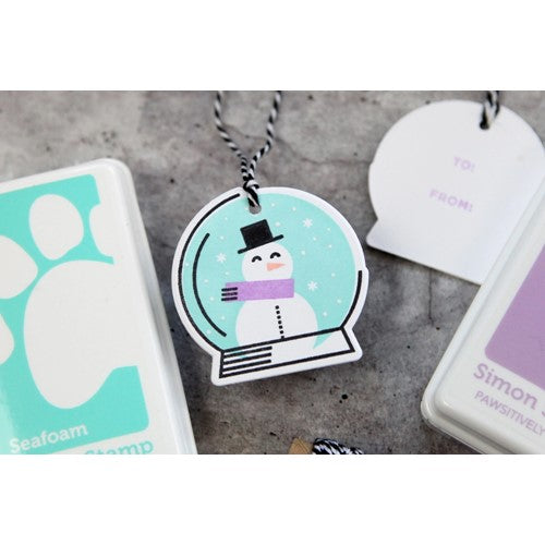 Simon Says Stamp! CZ Design Clear Stamps LET IT SNOW cz274c Cozy Hugs | color-code:ALT00