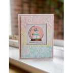 Simon Says Stamp! CZ Design Clear Stamps LET IT SNOW cz274c Cozy Hugs