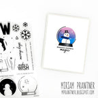 Simon Says Stamp! CZ Design Clear Stamps LET IT SNOW cz274c Cozy Hugs | color-code:ALT3