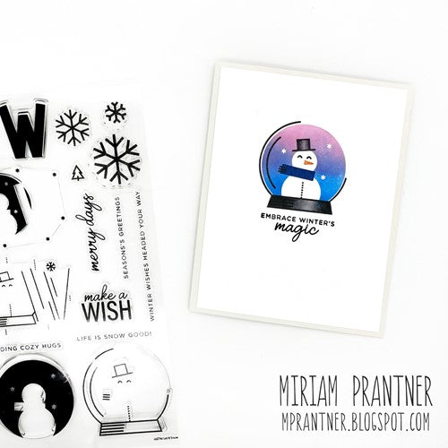 Simon Says Stamp! CZ Design Clear Stamps LET IT SNOW cz274c Cozy Hugs | color-code:ALT3