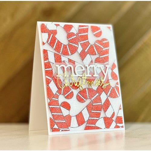 Simon Says Stamp! CZ Design Wafer Dies MERRY WORD czd175 Cozy Hugs
