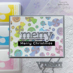 Simon Says Stamp! CZ Design Wafer Dies MERRY WORD czd175 Cozy Hugs | color-code:ALT6