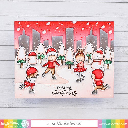 Simon Says Stamp! Waffle Flower WINTER FUN Clear Stamps 421131