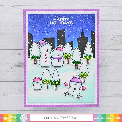 Simon Says Stamp! Waffle Flower WINTER FUN Clear Stamps 421131