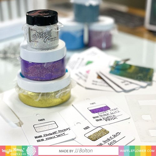 Simon Says Stamp! Waffle Flower SUPPLY SWATCHING Clear Stamps 421185