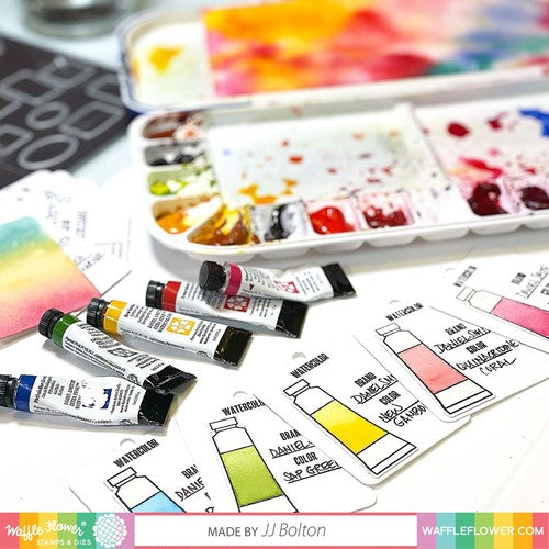 Simon Says Stamp! Waffle Flower SUPPLY SWATCHING Clear Stamps 421185