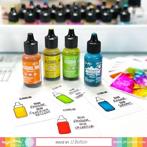 Simon Says Stamp! Waffle Flower SUPPLY SWATCHING Clear Stamps 421185