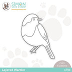 Simon Says Stamp! Simon Says Stamp LAYERED WARBLER Wafer Dies s794 Cozy Hugs