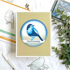 Simon Says Stamp! Simon Says Stamp LAYERED WARBLER Wafer Dies s794 Cozy Hugs | color-code:ALT3