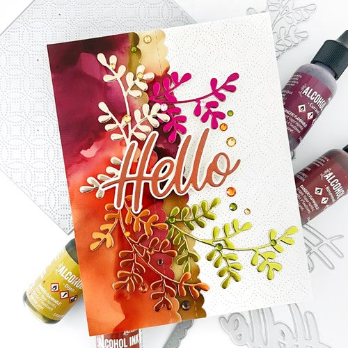 Simon Says Stamp! Simon Says Stamp FIDDLY LEAF Wafer Die s807 Cozy Hugs | color-code:ALT4