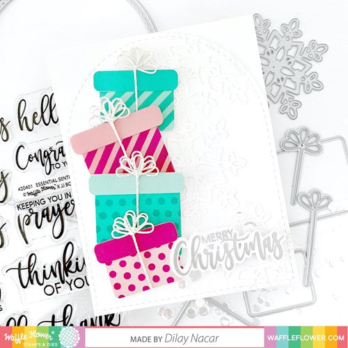 Simon Says Stamp! Waffle Flower LAYERED BOXES Dies 421102
