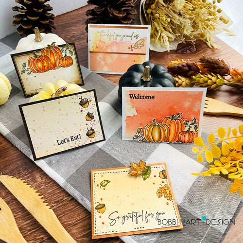 Simon Says Stamp! Simon Says Clear Stamps THANKSGIVING PLACE CARDS sss302590c Cozy Hugs