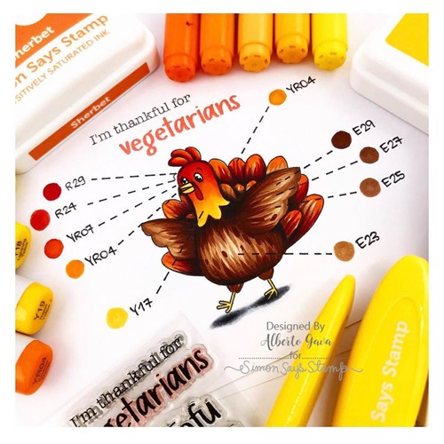 Simon Says Stamp! Simon Says Clear Stamps TURKEY DAY sss202593c Cozy Hugs | color-code:ALT01