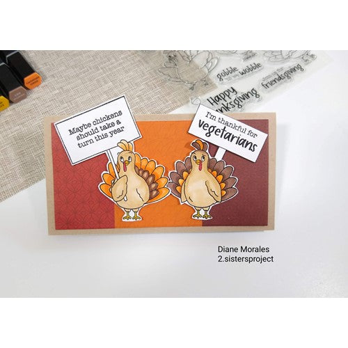 Simon Says Stamp! Simon Says Clear Stamps TURKEY DAY sss202593c Cozy Hugs | color-code:ALT81
