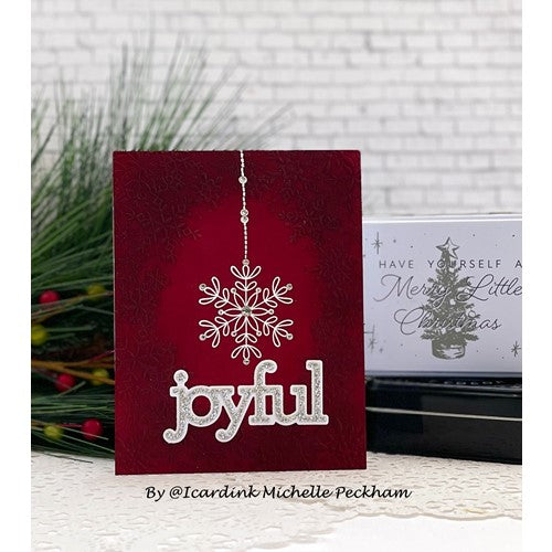 Simon Says Stamp! Simon Says Clear Stamps GLISTENING SNOWFLAKES sss202597c Cozy Hugs