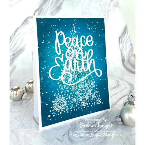 Simon Says Stamp! Simon Says Clear Stamps GLISTENING SNOWFLAKES sss202597c Cozy Hugs | color-code:ALT6