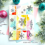 Simon Says Stamp! Simon Says Clear Stamps GLISTENING SNOWFLAKES sss202597c Cozy Hugs