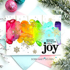 Simon Says Stamp! Simon Says Clear Stamps GLISTENING SNOWFLAKES sss202597c Cozy Hugs