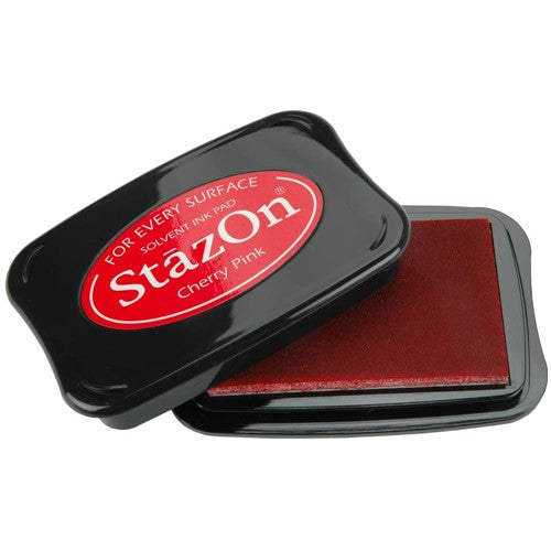 Simon Says Stamp! Tsukineko Stazon CHERRY PINK Ink Pad sz81