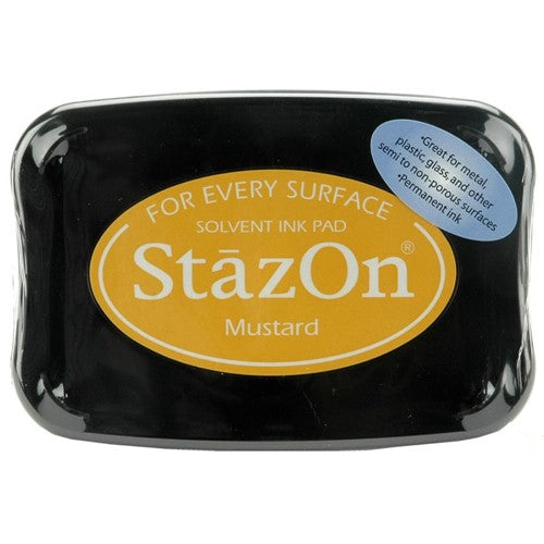 Simon Says Stamp! Tsukineko Stazon MUSTARD Ink Pad sz91